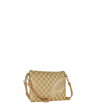 Carica l'immagine nel visualizzatore di Gallery, 2 TONE GOLD TRINITY CROSSOVER CLUTCH SPRAYGROUND
