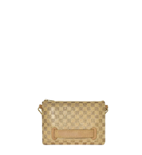 Carica l'immagine nel visualizzatore di Gallery, 2 TONE GOLD TRINITY CROSSOVER CLUTCH SPRAYGROUND
