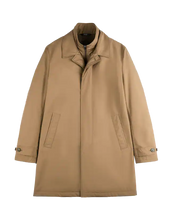 Carica l'immagine nel visualizzatore di Gallery, Morning Coat in popeline tecnico Marrone Fay Uomo
