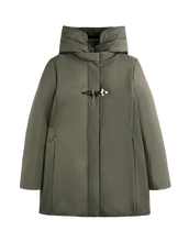 Carica l'immagine nel visualizzatore di Gallery, Toggle Coat in gabardine tecnico Fay Donna

