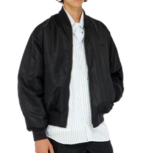 Carica l'immagine nel visualizzatore di Gallery, Giacca bomber Nero imbottita con ricamo Oval D Diesel Uomo
