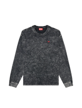 Carica l'immagine nel visualizzatore di Gallery, T-shirt a manica lunga con effetto lavorato Diesel Uomo
