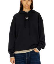 Carica l'immagine nel visualizzatore di Gallery, Hoodie con Oval D metallizzato Diesel Donna
