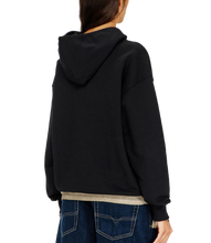 Carica l'immagine nel visualizzatore di Gallery, Hoodie con Oval D metallizzato Diesel Donna
