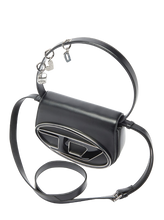 Carica l'immagine nel visualizzatore di Gallery, 1DR -Iconica borsa a spalla in pelle con charms sul manico Diesel
