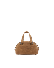 Carica l'immagine nel visualizzatore di Gallery, 1DR Dome-Borsa bowling piccola in pelle scamosciata Diesel
