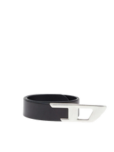 Carica l'immagine nel visualizzatore di Gallery, Cintura 4 cm in pelle con fibbia D in metallo Diesel
