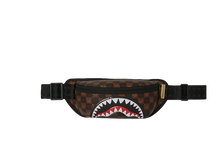 Carica l'immagine nel visualizzatore di Gallery, SHARKS IN PARIS WTF BUBBLE BROWN CHECK CROSSBODY SPRAYGROUND
