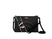 Carica l'immagine nel visualizzatore di Gallery, CENTER RIP REVEALING GRAY CHECK CROSSOVER CLUTCH SPRAYGROUND
