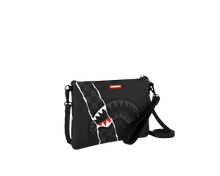 Carica l'immagine nel visualizzatore di Gallery, CENTER RIP REVEALING GRAY CHECK CROSSOVER CLUTCH SPRAYGROUND
