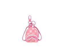 Carica l'immagine nel visualizzatore di Gallery, PINK NEW CHECK FACES BACKPACK KEYCHAIN SPRAYGROUND
