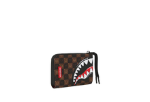 Carica l'immagine nel visualizzatore di Gallery, SHARKS IN PARIS WTF BUBBLE BROWN CHECK WALLET SPRAYGROUND
