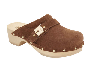 Zoccoli Marroni Pescura Clog 50  Scholl