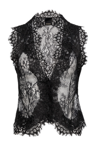 GRAZIOSO GILET IN PIZZO VALENCIENNE