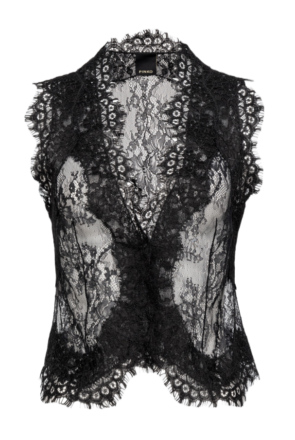 GRAZIOSO GILET IN PIZZO VALENCIENNE