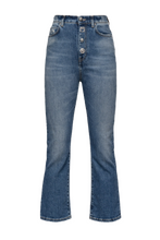 Carica l&#39;immagine nel visualizzatore di Gallery, BELEN JEANS BOOTCUT MIX BOTTONI
