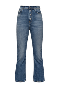BELEN JEANS BOOTCUT MIX BOTTONI