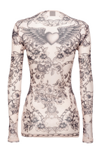 Carica l&#39;immagine nel visualizzatore di Gallery, MAGICO MAGLIA MANICHE LUNGHE STAMPA TATTOO
