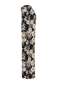 PACATO PANTALONE WIDE-LEG FIORE