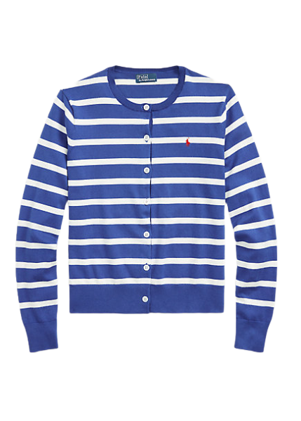 Cardigan a righe 211891885001 Polo Ralph Lauren