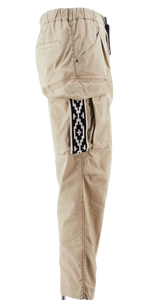 Pantalone Cargo SU69 70-FE02 White Sand