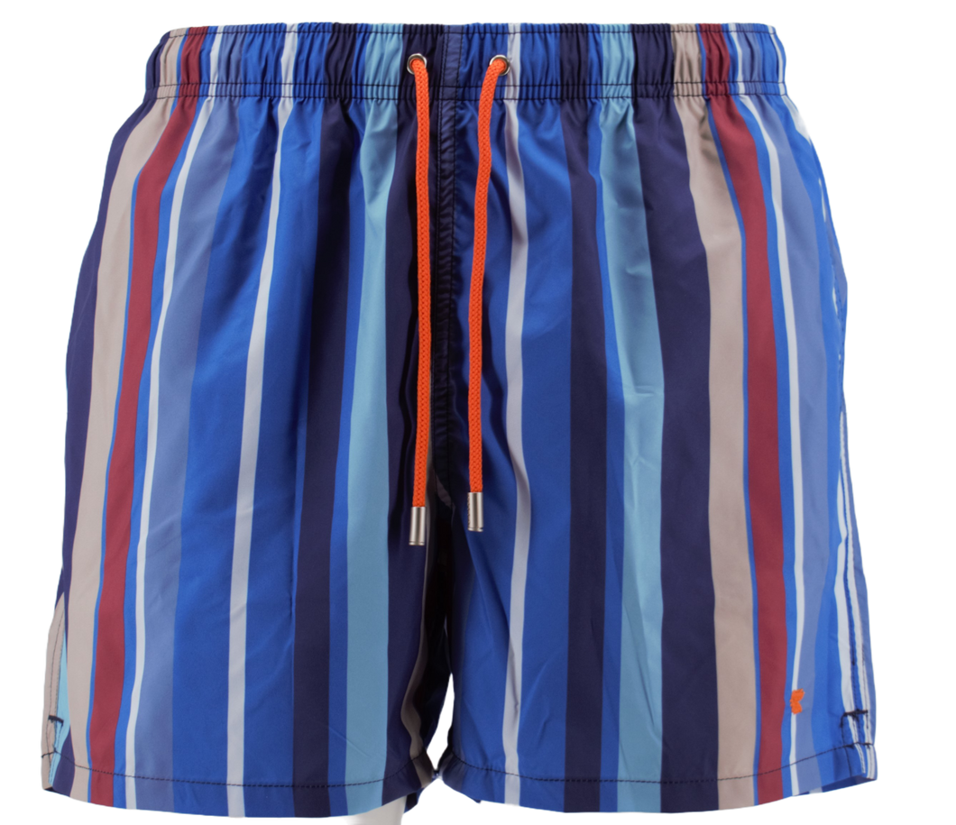 Boxer mare righe multicolor Gallo