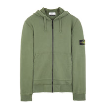 Carica l&#39;immagine nel visualizzatore di Gallery, Felpa di cotone smerigliato full zip 751564220 Stone Island
