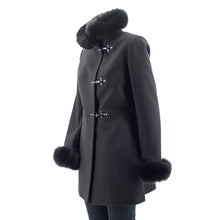Carica l&#39;immagine nel visualizzatore di Gallery, Cappotto Virginia pelliccia NAW5041400U Fay

