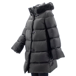 Piumino cappuccio ecopelliccia NAW33414050 Fay