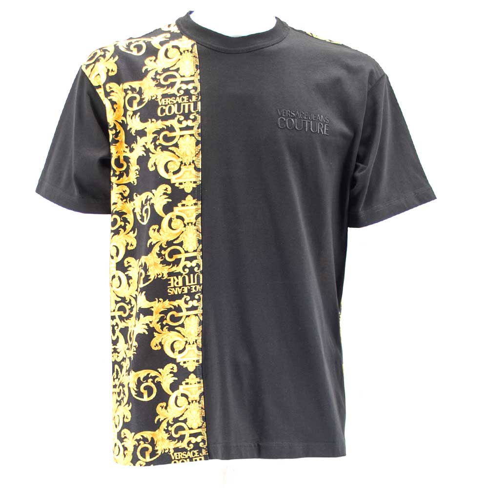 T-shirt giro barocco B3GWA7R1 Versace JC