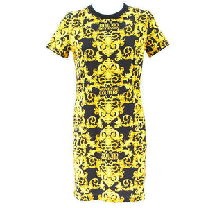 Mini abito maxi t-shirt stampa barocco D2HWA401  Versace JC