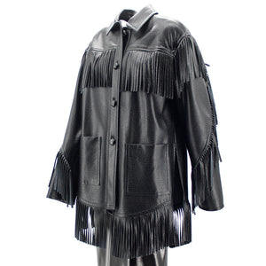 Giacca ecopelle frange A050457420555 Philosophy