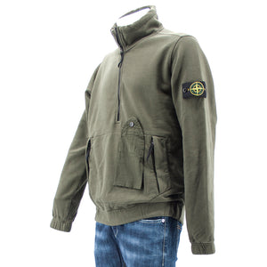 Felpa mezza zip 731561520 Stone Island