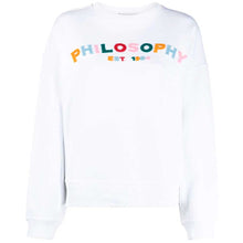 Carica l&#39;immagine nel visualizzatore di Gallery, Felpa logo multicolor A170121480001 Philosophy
