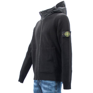 Cardigan zip cappuccio 7315551A3 Stone Island