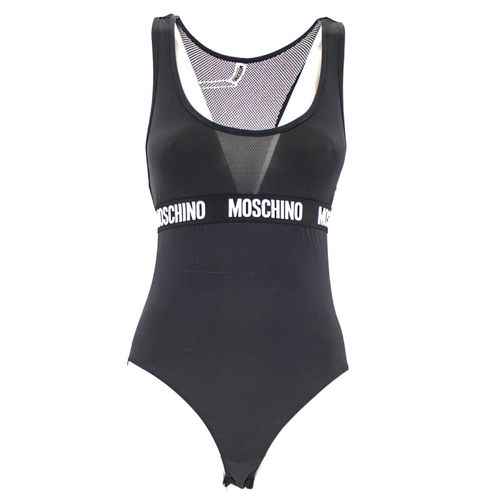 Body con rete ZUA 6009 9025 0555 Moschino