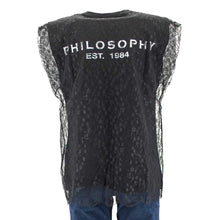 Carica l&#39;immagine nel visualizzatore di Gallery, T-shirt pizzo A0707 0746 0555 Philosophy

