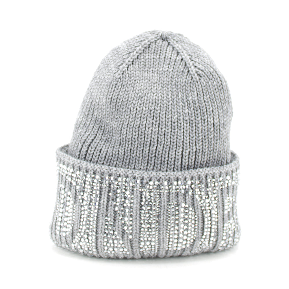 Cappello logo strass WQ089 902 Don Dup