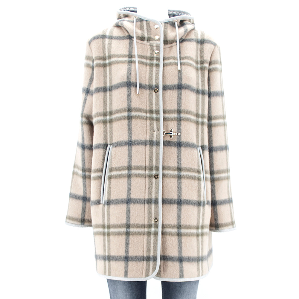 Parka quadro NAW15413660SIT4997 Fay
