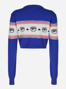 Maglia logomania 71CBFM21 Chiara Ferragni
