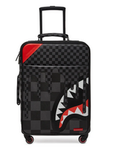 Carica l&#39;immagine nel visualizzatore di Gallery, Valigia Sprayground grey Xtc soft luggage nero
