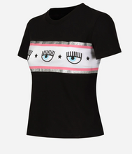 Carica l&#39;immagine nel visualizzatore di Gallery, T-shirt maxi logomania 72CBHT15 Chiara Ferragni
