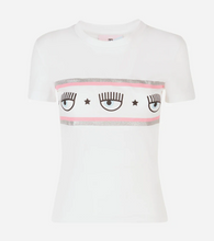 Carica l&#39;immagine nel visualizzatore di Gallery, T-shirt maxi logomania 72CBHT15 Chiara Ferragni

