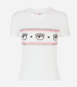 T-shirt maxi logomania 72CBHT15 Chiara Ferragni
