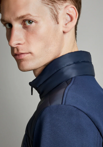 Giubbino trapuntato blu Fay