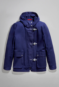 Parka 3 ganci blu Fay