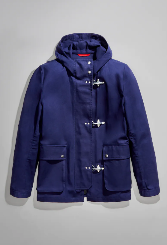 Parka 3 ganci blu Fay