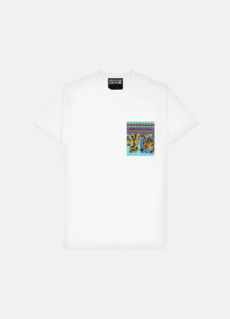 T-shirt garland  E72GAH6RA-EJ0001 Versace jeans couture