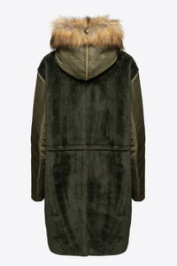 Parka Paquita effetto pelliccia Pinko