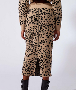 Gonna Jacquard Animalier S2WC02 Semicouture